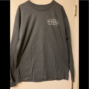Star Wars movie titles and years released long sleeve cotton Large